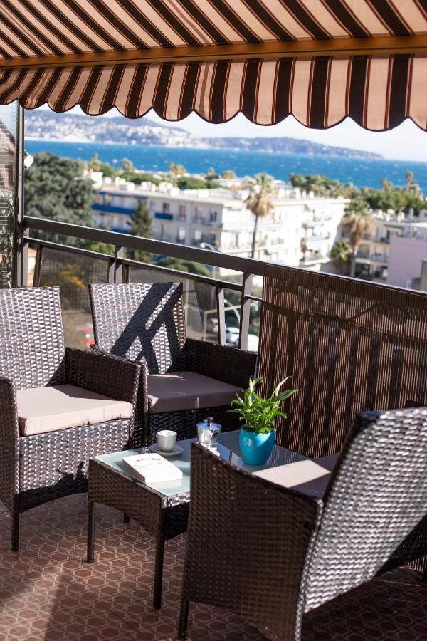 Studio With Terrace And Sea View, 10 Min To The Beach Nice Extérieur photo