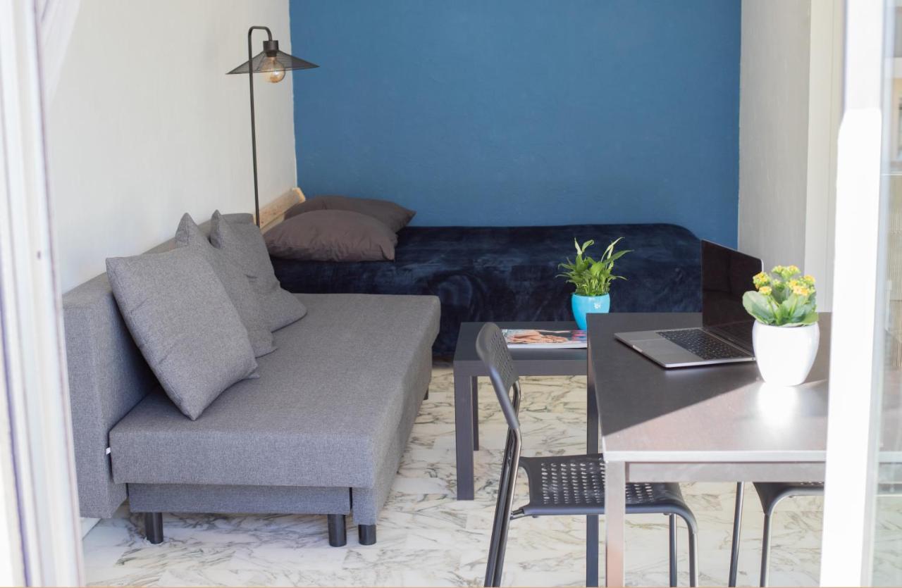 Studio With Terrace And Sea View, 10 Min To The Beach Nice Extérieur photo